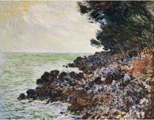 Claude Monet Le Pointe du cap Martin Spain oil painting art